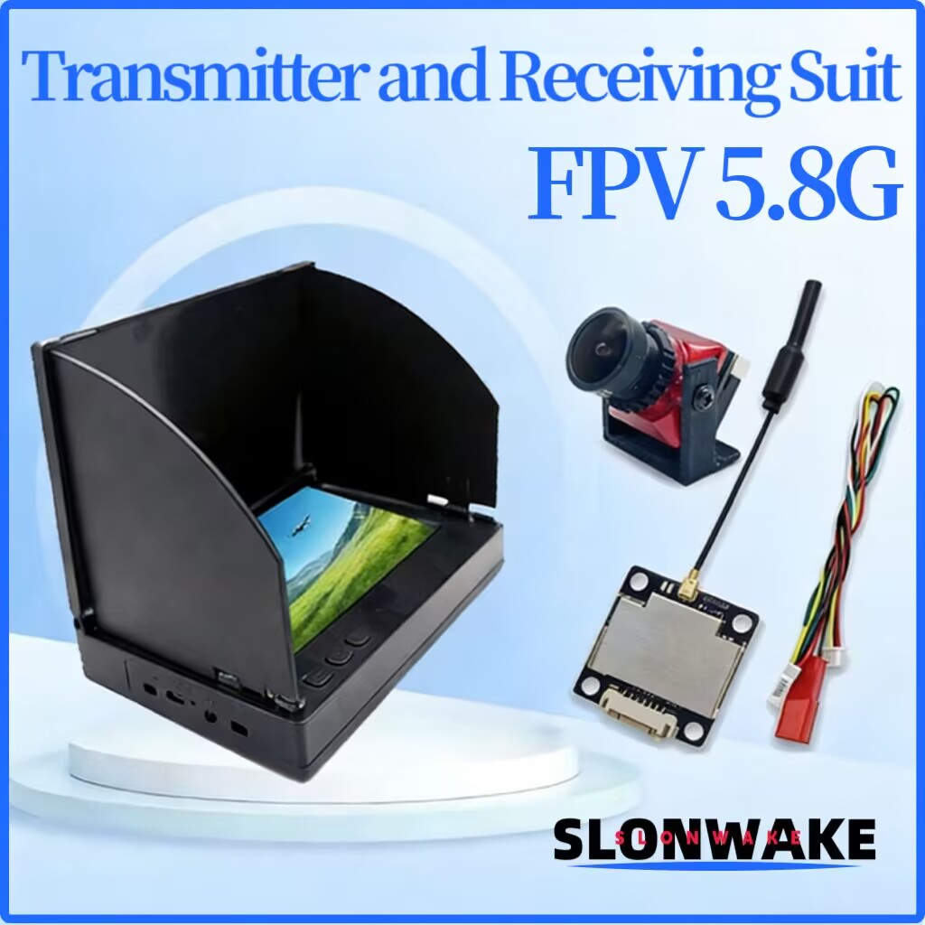 SLONWAKE FPV suit 5.8G 600mW V - مراجعة Drone Controller Screen وسعره