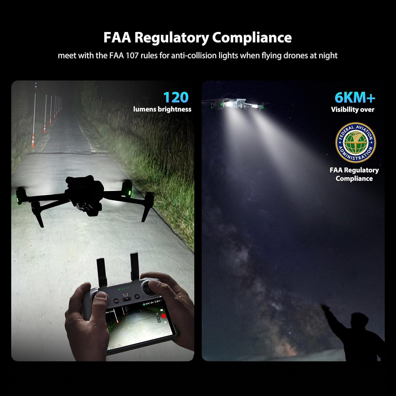 STARTRC Drone Strobe Light Ant - مراجعة Drone Beacon Light وسعره