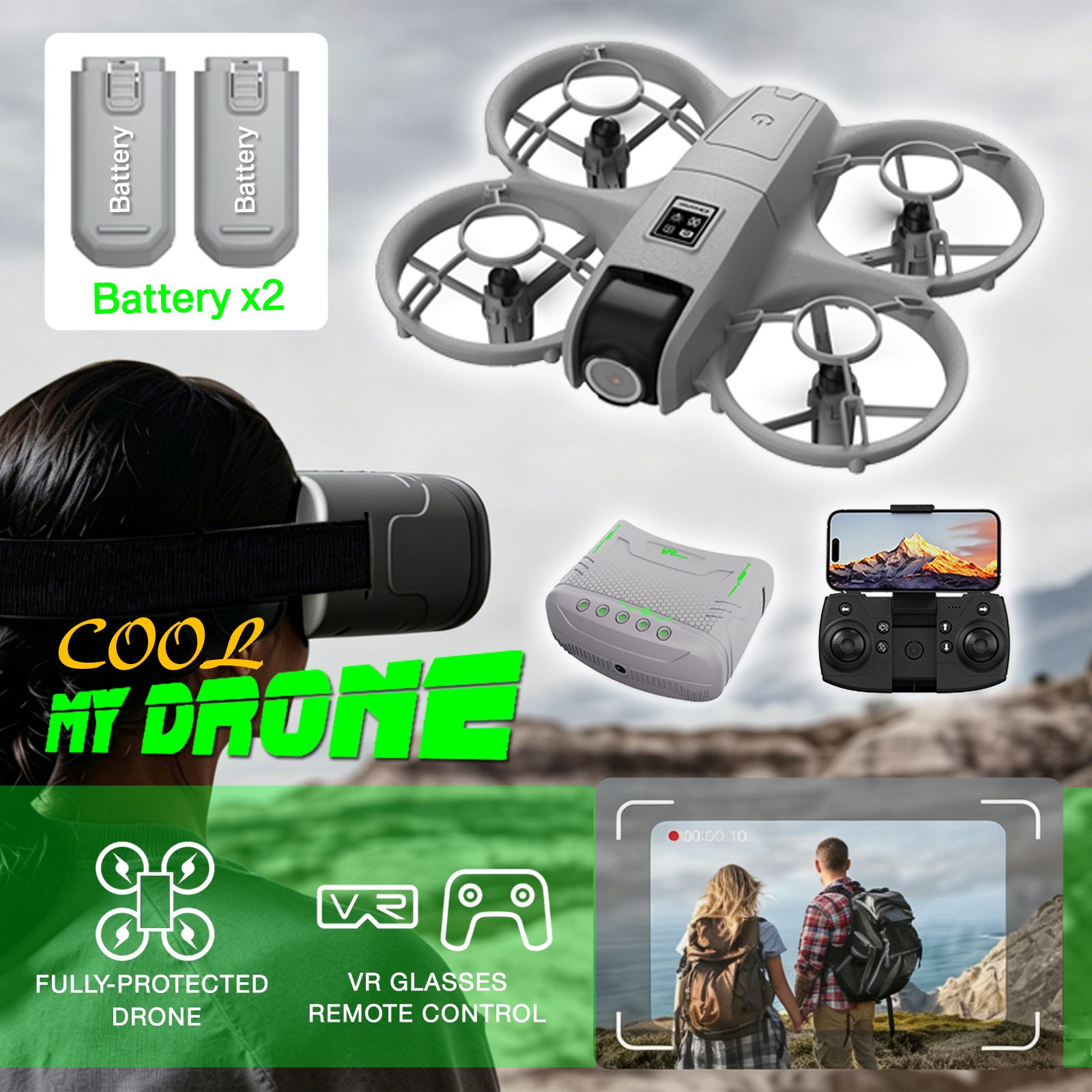 Mini Drone That Is Easy For Be - مراجعة Drone Remote Controller Lanyard وسعره