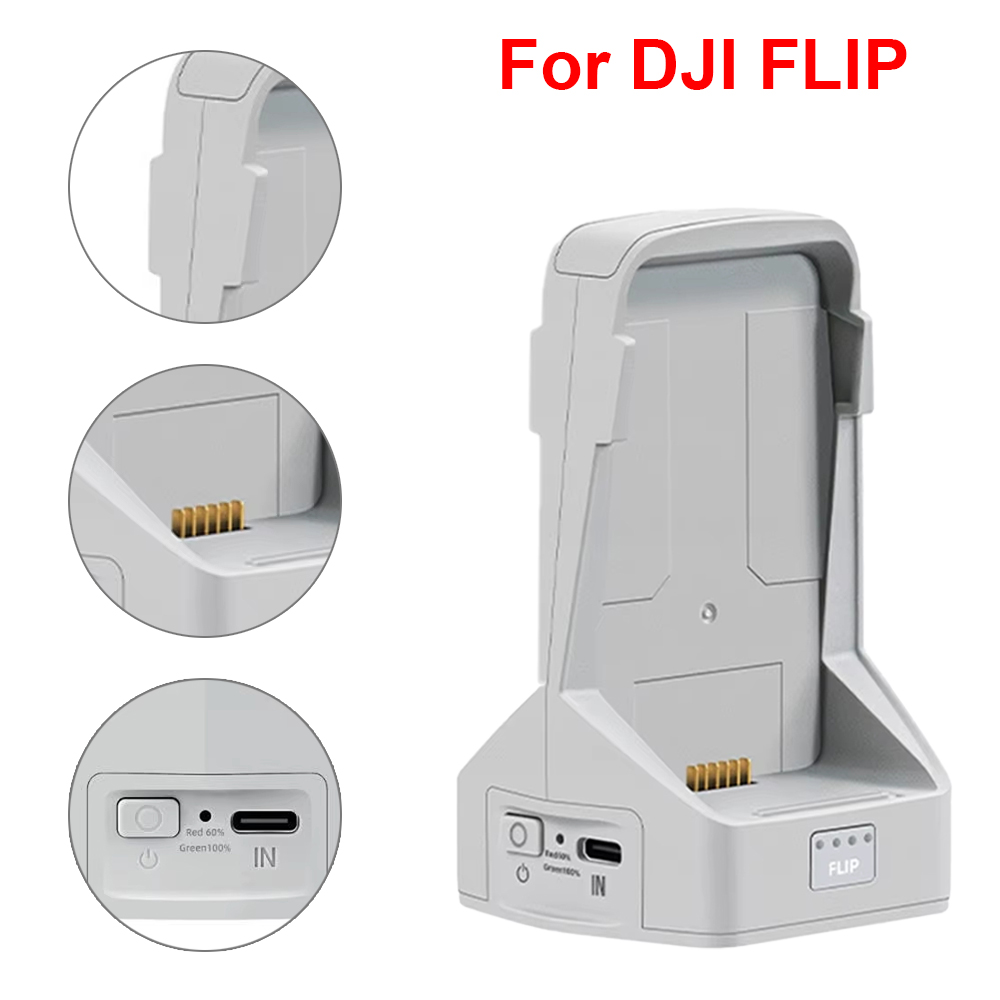 Battery Charger For DJI Flip T - مراجعة Drone Charging Hub وسعره