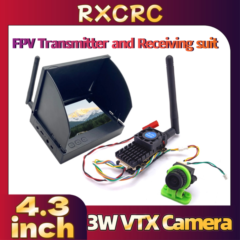 RXCRC 5.8G 3W Video VTX transm - مراجعة Drone Controller Screen وسعره