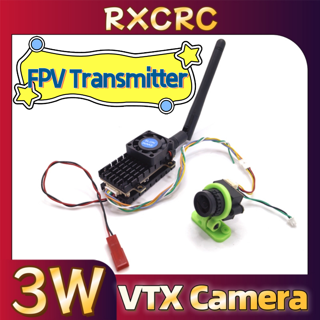 RXCRC 5.8G 3W Video VTX transm - مراجعة Drone Controller Screen وسعره