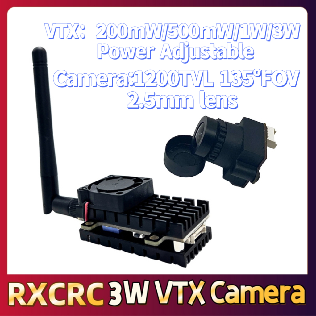 RXCRC 5.8G 3W Video VTX transm - مراجعة Drone Controller Screen وسعره