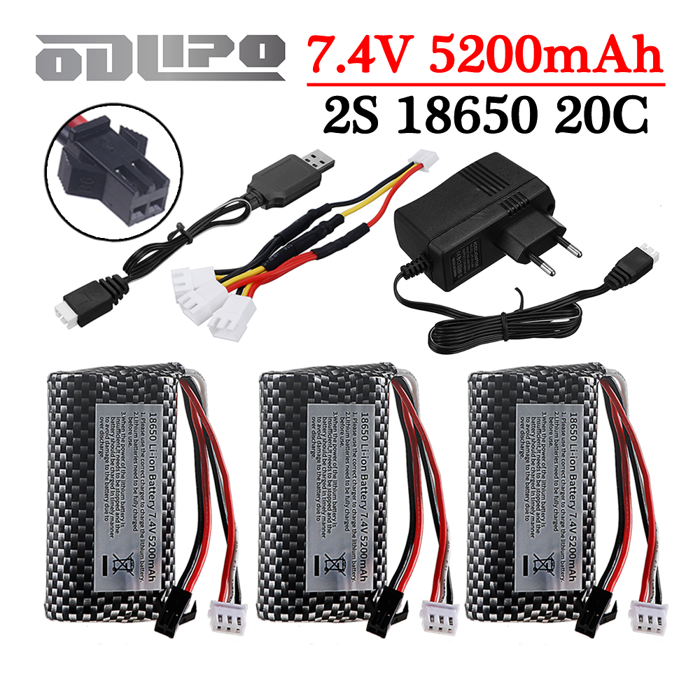 18650 7.4V 5200mAh Li-ion batt - مراجعة Drone Battery Charger وسعره