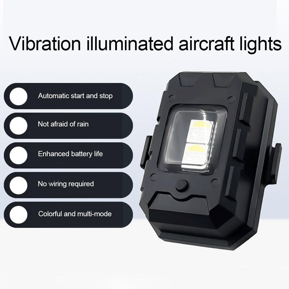 7 Color Motorcycle LED Mini Si - مراجعة Drone Strobe Light وسعره