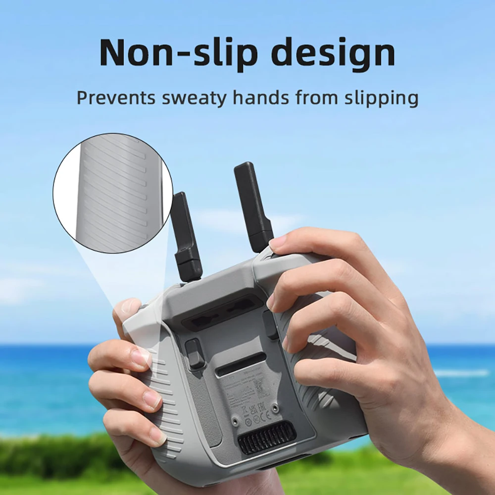 BRDRC Silicone Case for DJI NE - مراجعة Drone Controller Hood وسعره