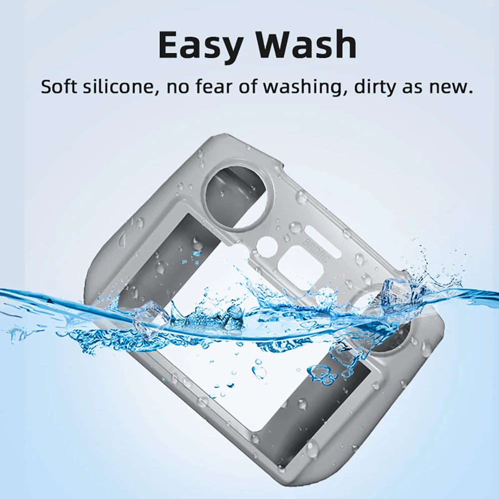 BRDRC Silicone Case for DJI NE - مراجعة Drone Controller Hood وسعره