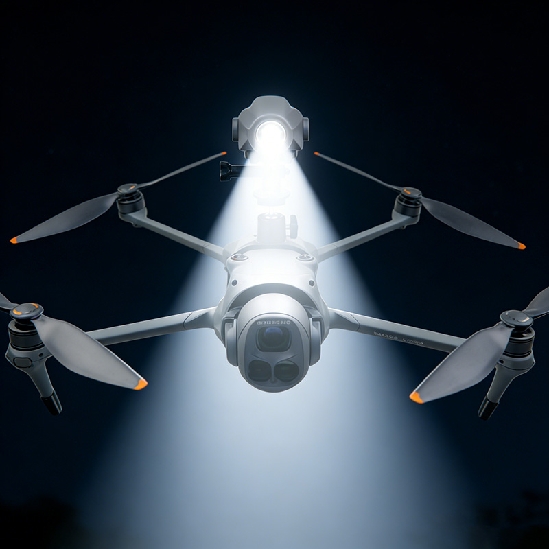 1Set Flight Searchlight Fill S - مراجعة Drone Strobe Light وسعره
