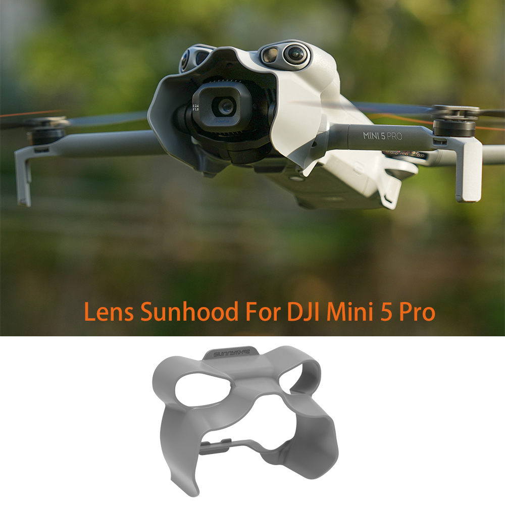 Lens Camera Hood For DJI MINI  - مراجعة Drone Sun Shade وسعره