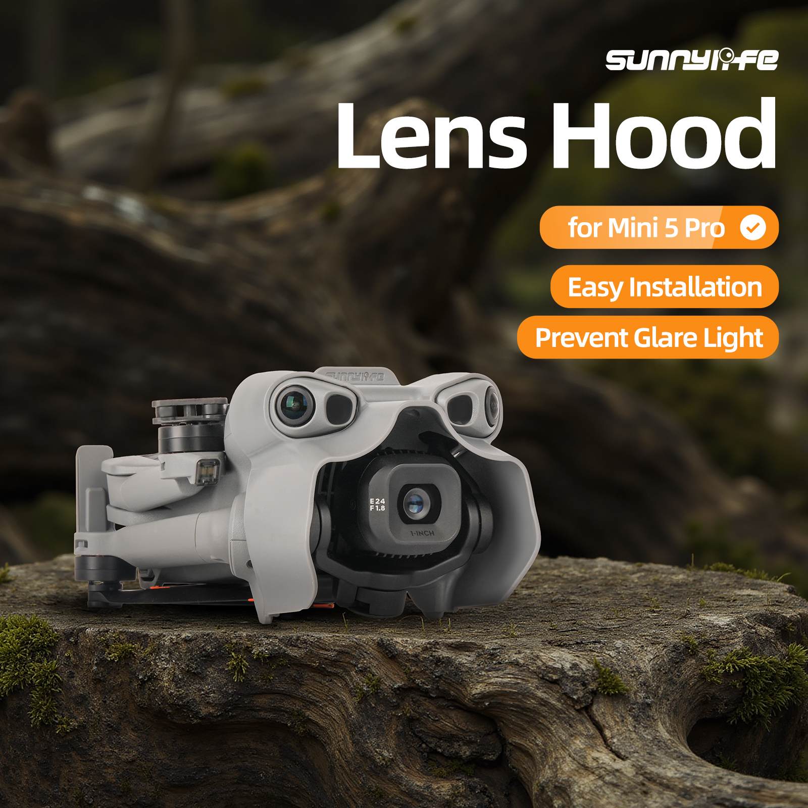 Lens Camera Hood For DJI MINI  - مراجعة Drone Sun Shade وسعره