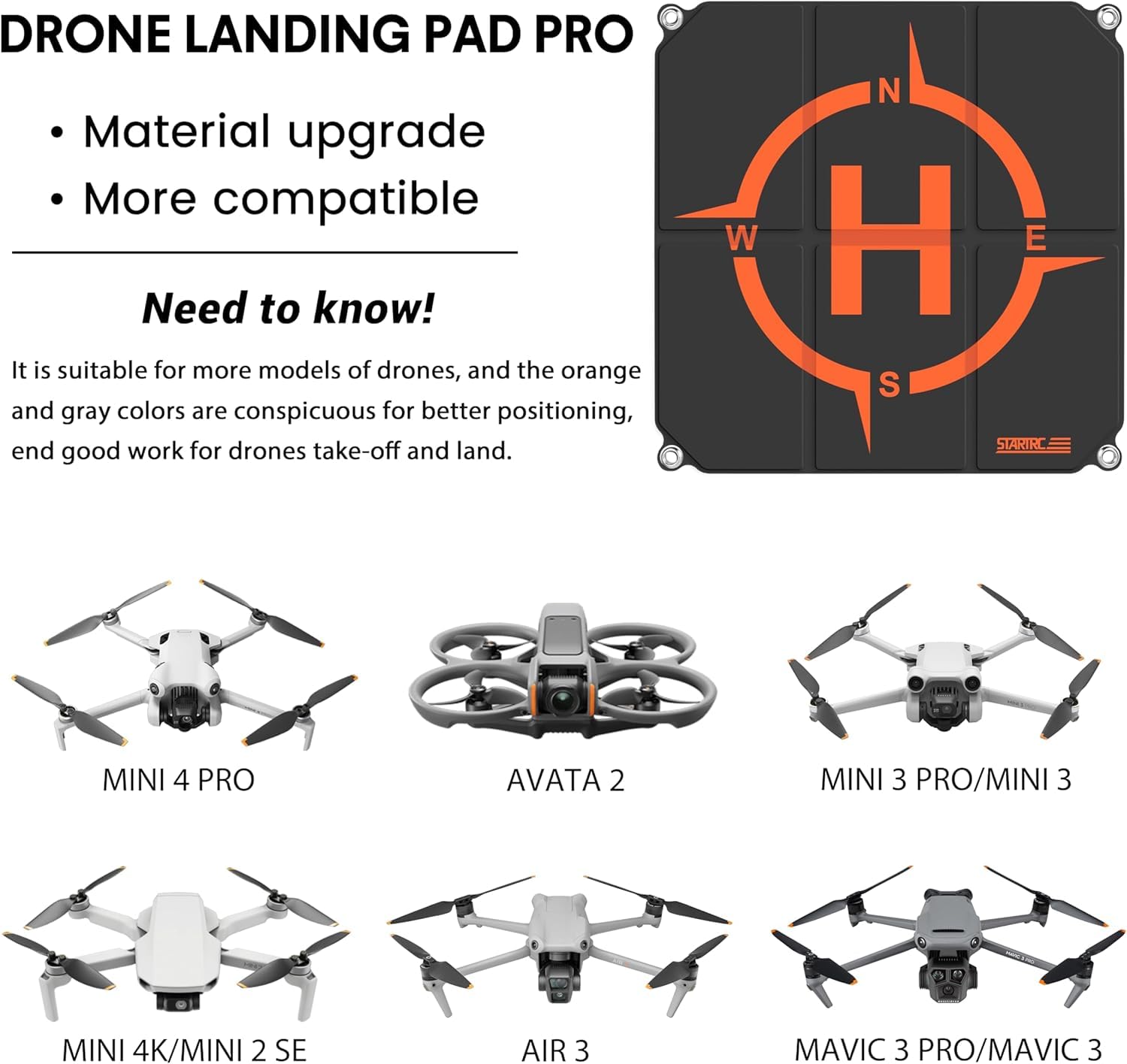STARTRC Drone Landing Pad, Uni - مراجعة Drone Landing Pad وسعره