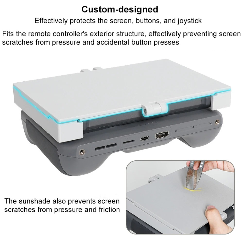 For DJI RC Pro 2 Remote Contro - مراجعة Drone Controller Hood وسعره