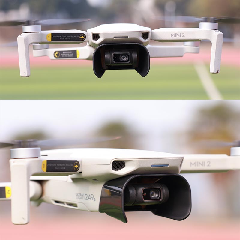 Lens Hood For DJI Mini 2/Mini  - مراجعة Drone Sun Shade وسعره
