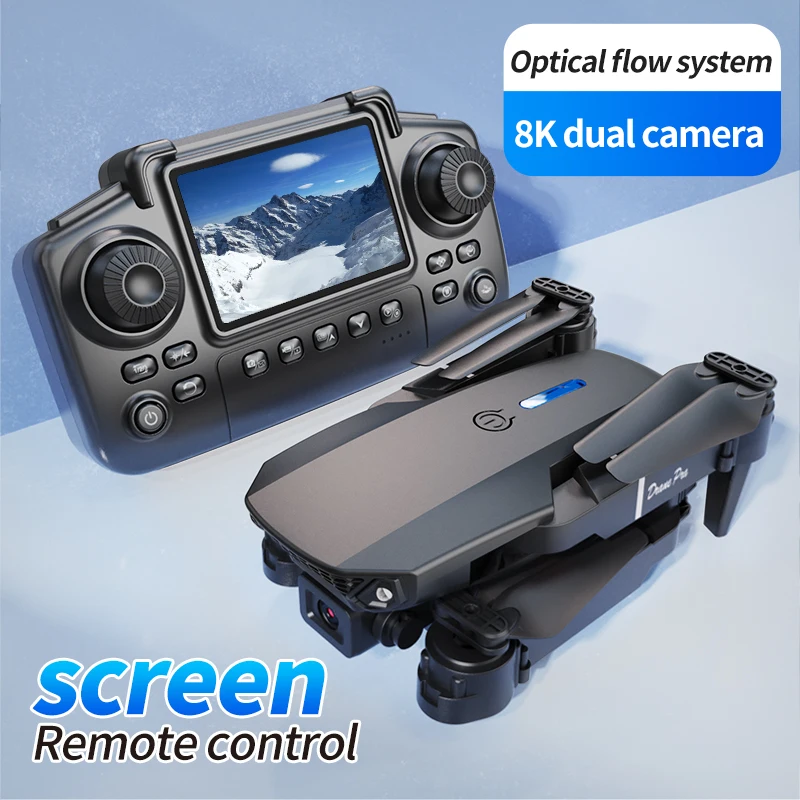 Professional E88 PRO Drone wit - مراجعة Drone Controller Screen وسعره