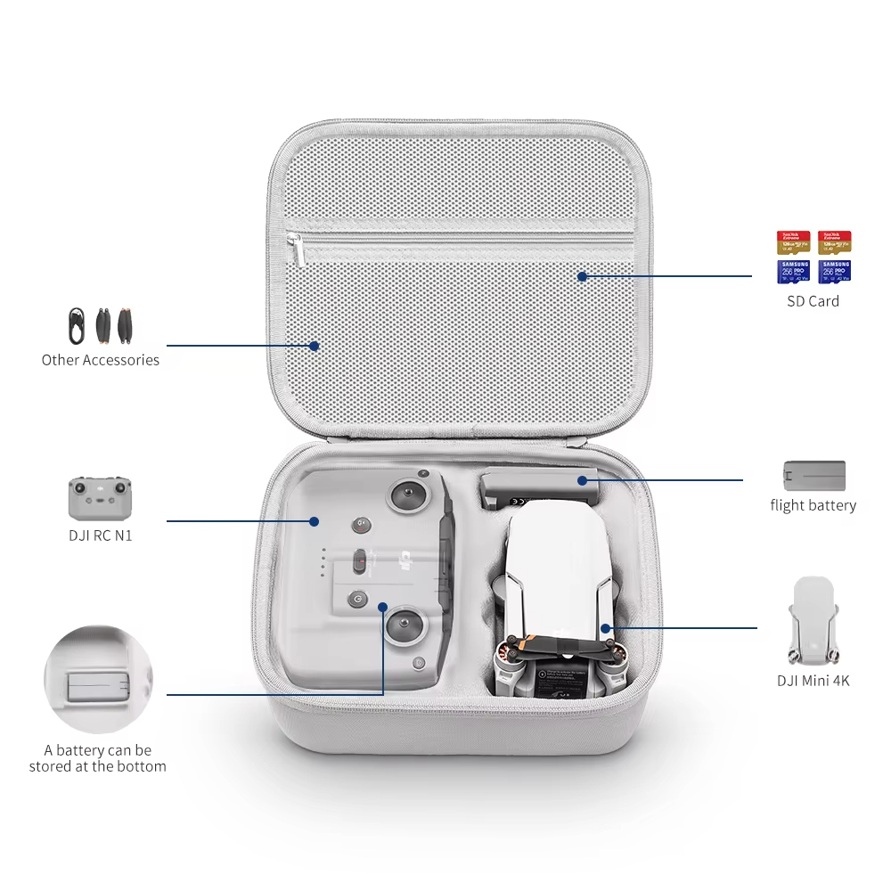 Storage Bag Protective Carryin - مراجعة Drone Controller Hood وسعره