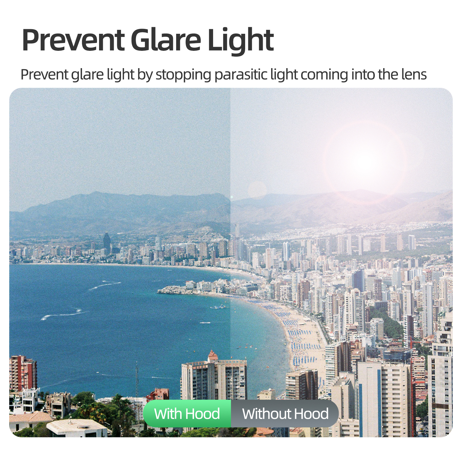 Lens Camera Hood For DJI MINI  - مراجعة Drone Sun Shade وسعره