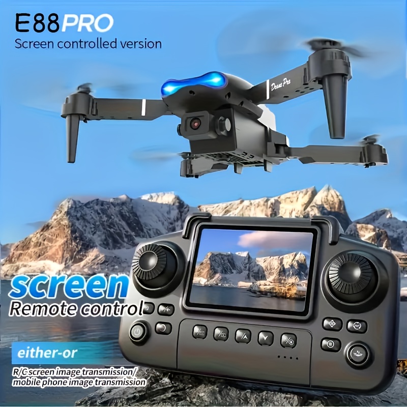 2026 New E88 MAX & E99 PRO Fol - مراجعة Drone Controller Screen وسعره