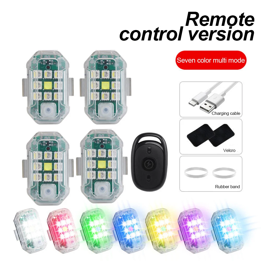 Wireless Remote Control LED Ai - مراجعة Drone Beacon Light وسعره