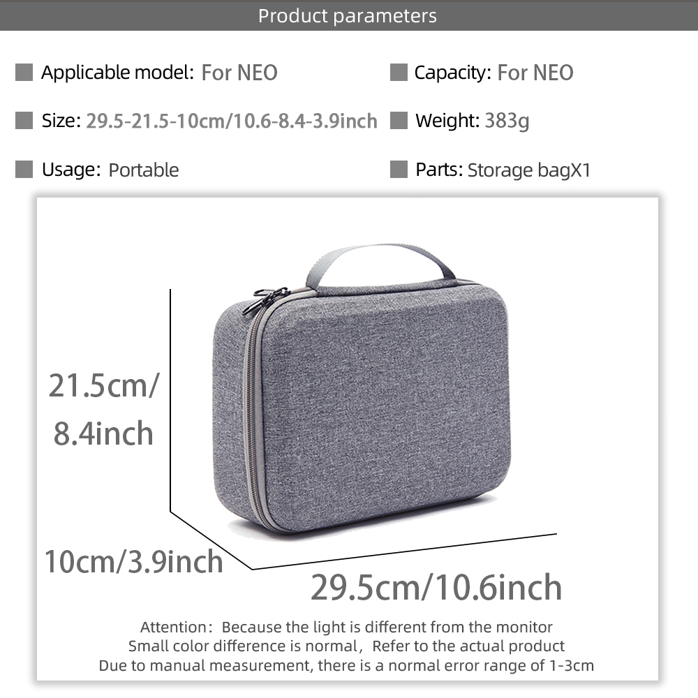 Protective Storage Case Travel - مراجعة Drone Controller Hood وسعره