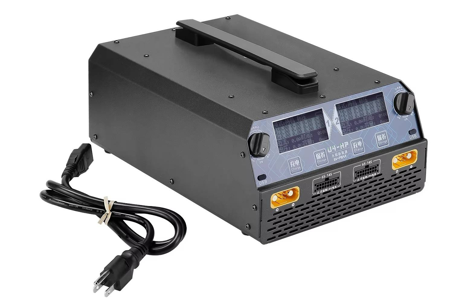 EV-PEAK U4-HP Dual Channel 250 - مراجعة Drone Battery Charger وسعره