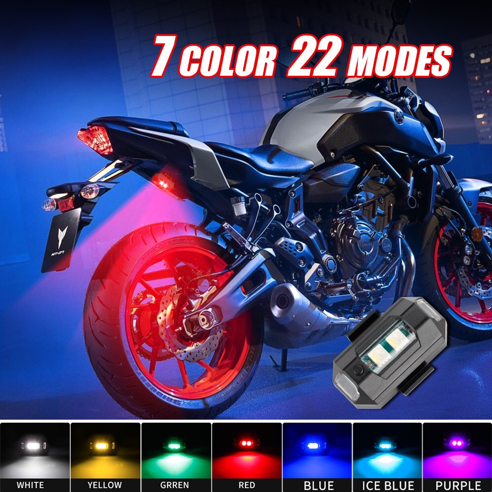 Motorcycle Lights Drone Strobe - مراجعة Drone Beacon Light وسعره