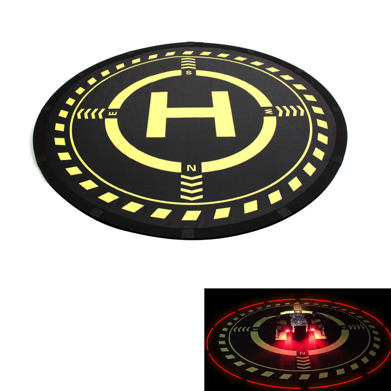 drone Parking apron with light - مراجعة Drone Landing Pad وسعره