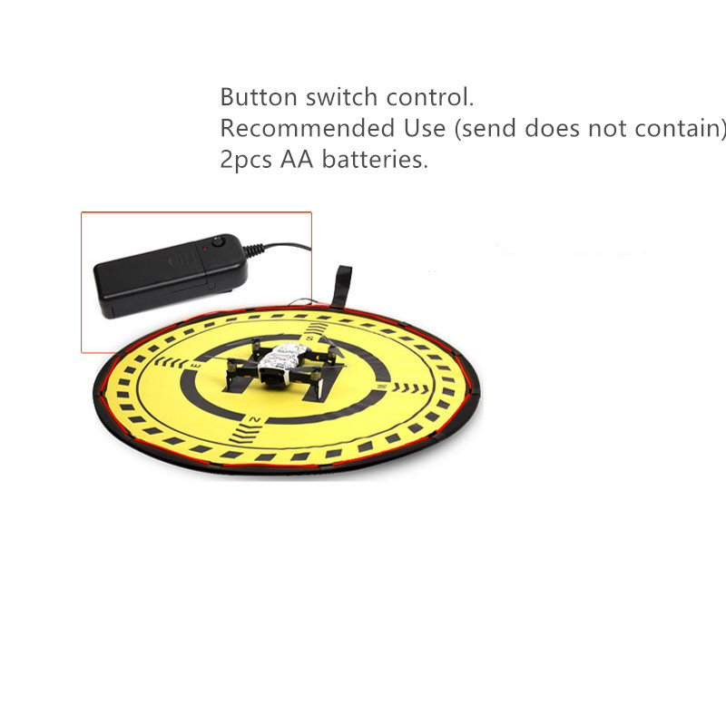 drone Parking apron with light - مراجعة Drone Landing Pad وسعره