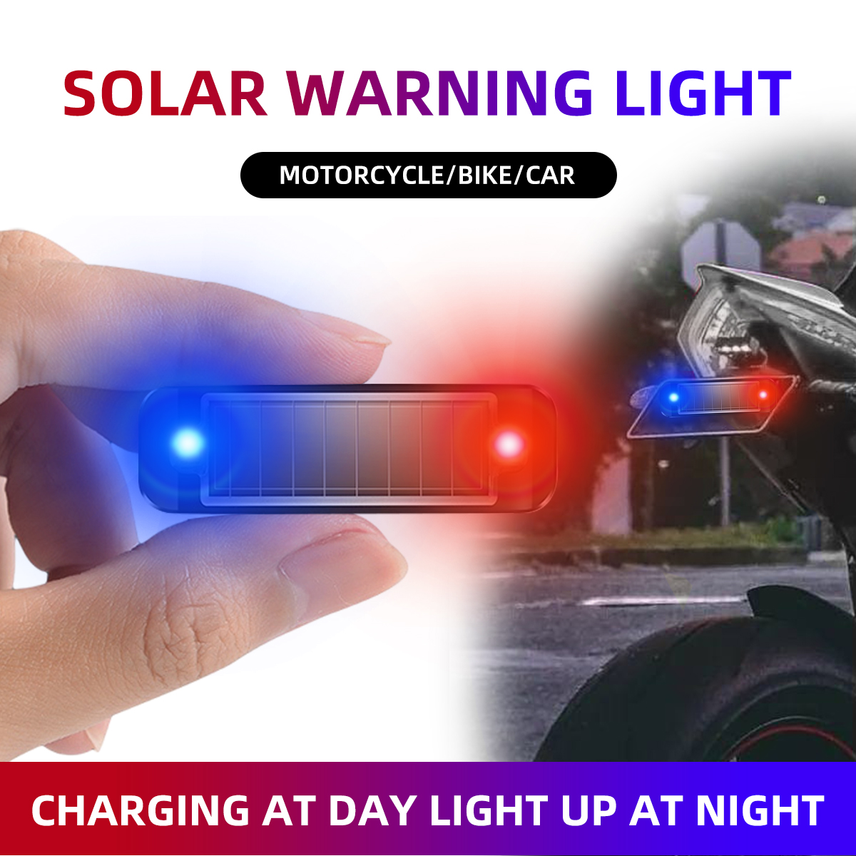 Solar Power Anti-Theft Alarm L - مراجعة Drone Strobe Light وسعره