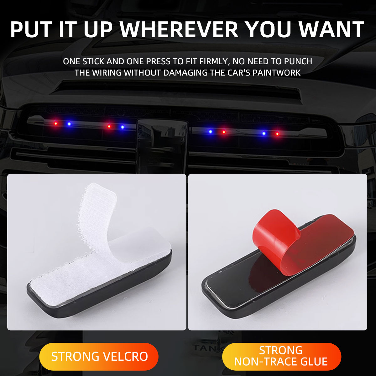 Solar Power Anti-Theft Alarm L - مراجعة Drone Strobe Light وسعره