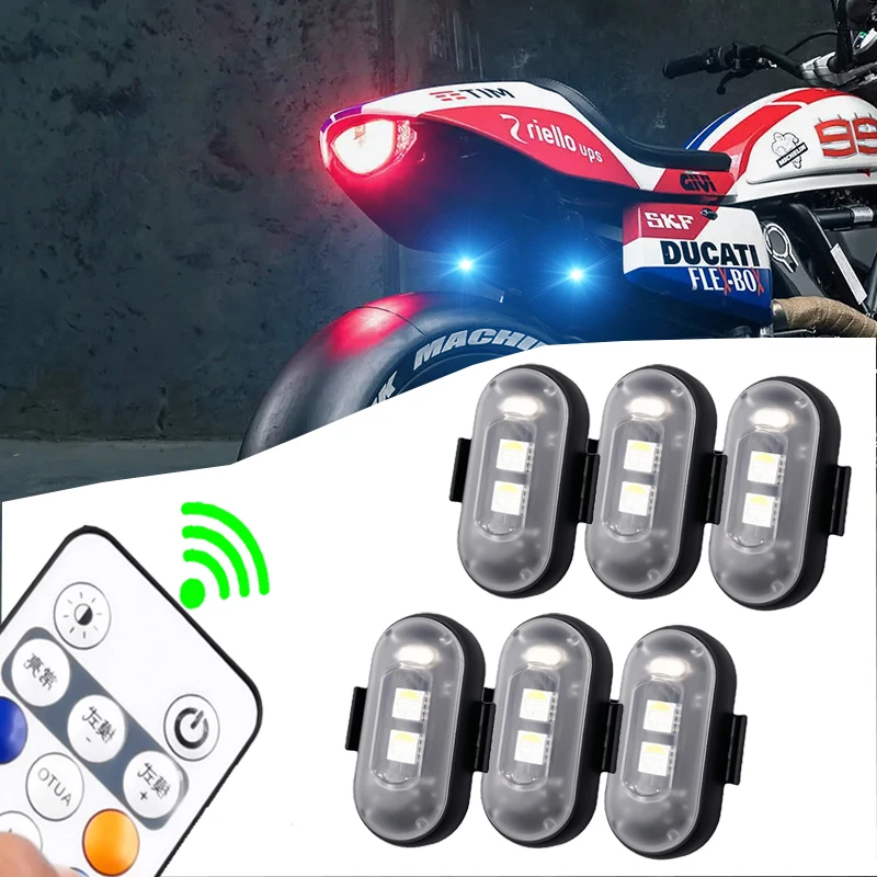Motorcycle Aircraft Lights RGB - مراجعة Drone Strobe Light وسعره