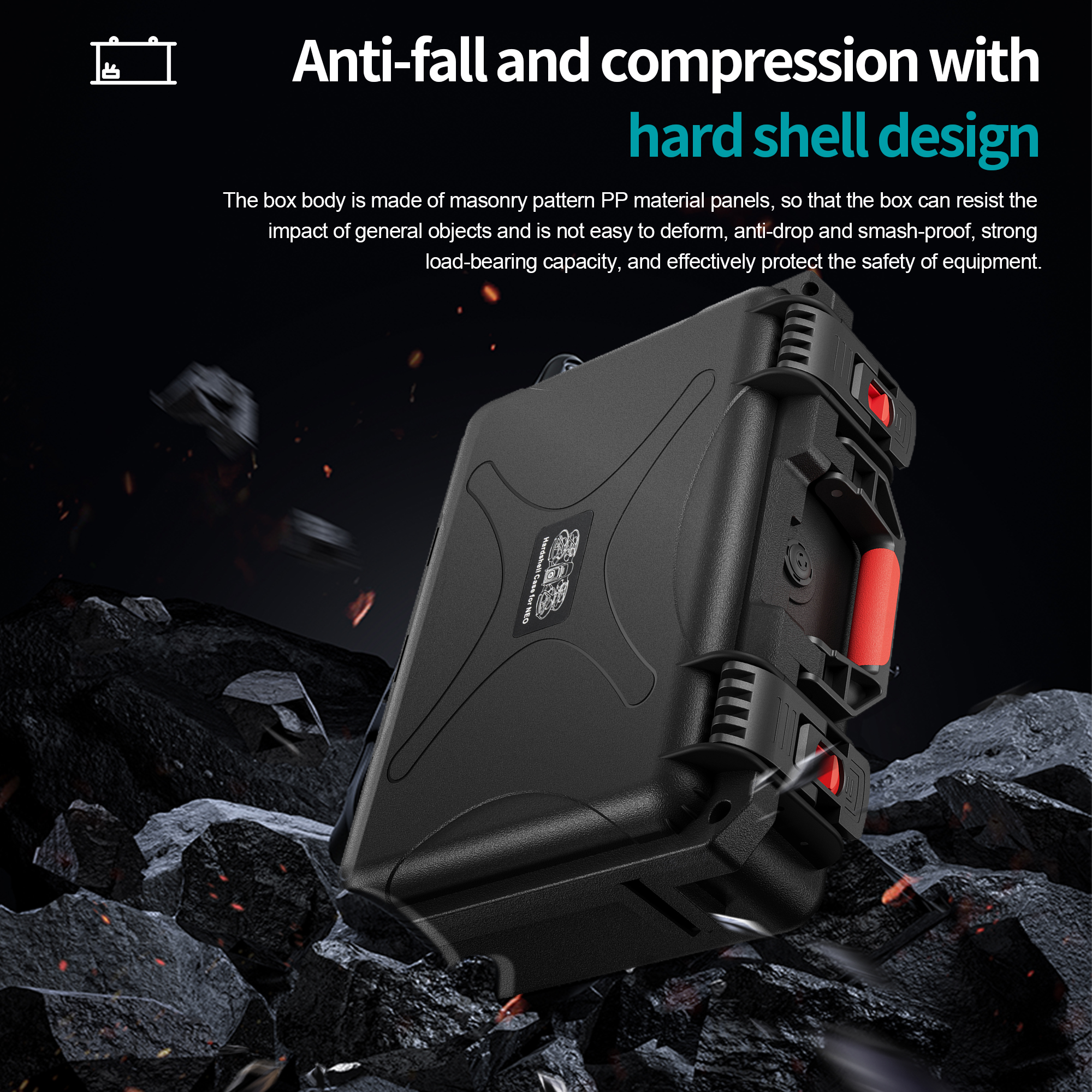 Portable Hard Waterproof Case  - مراجعة Drone Charging Hub وسعره