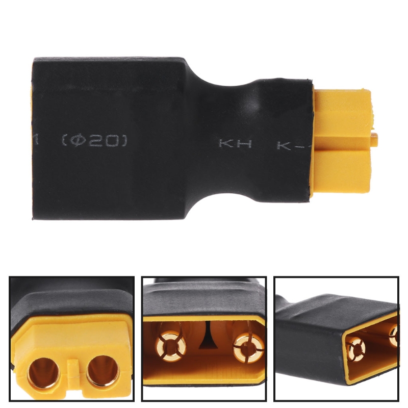 XT90 Male to XT60 Female Adapt - مراجعة Drone Battery Charger وسعره
