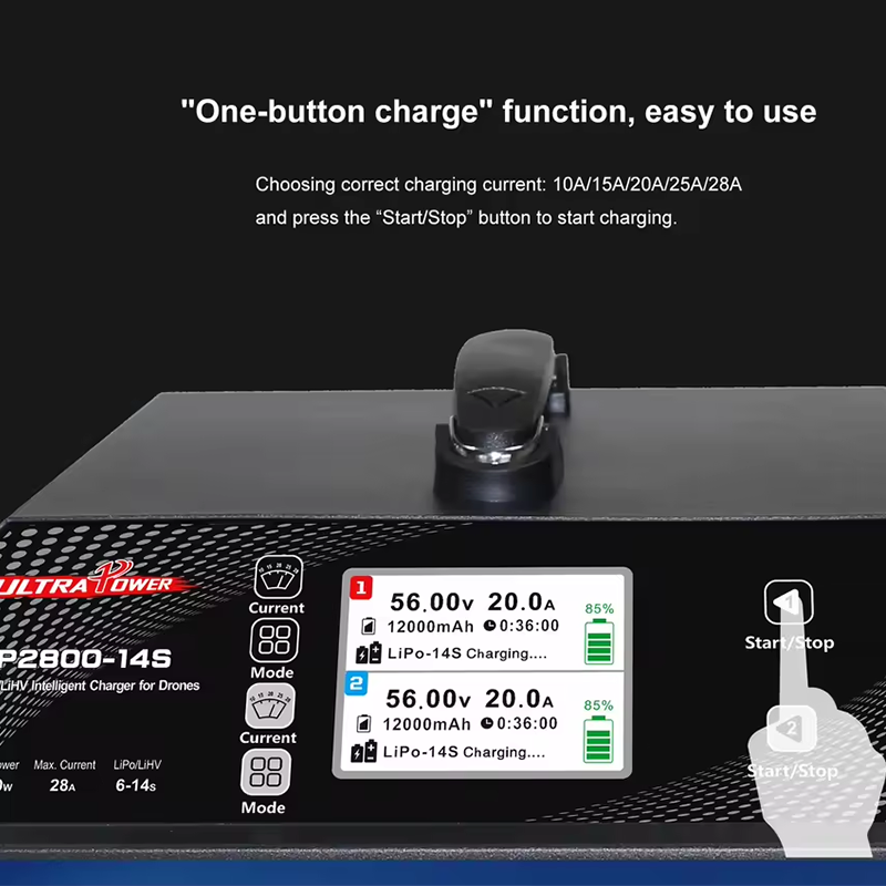 ULTRA POWER UP2800-14S 2X1400W - مراجعة Drone Battery Charger وسعره