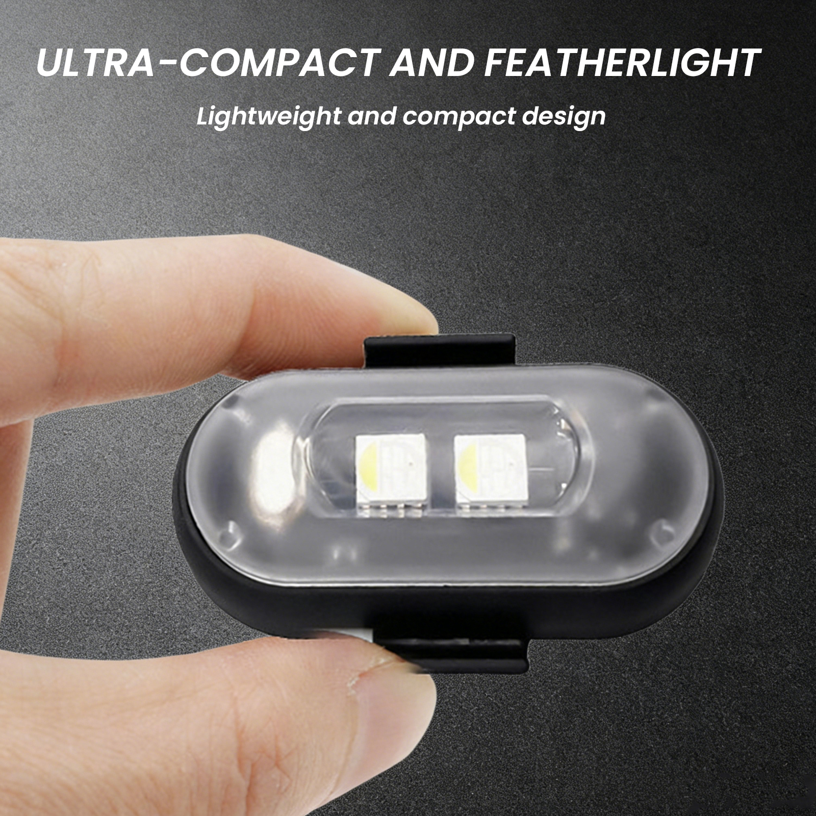 2/4/6PCS Wireless LED Strobe L - مراجعة Drone Strobe Light وسعره