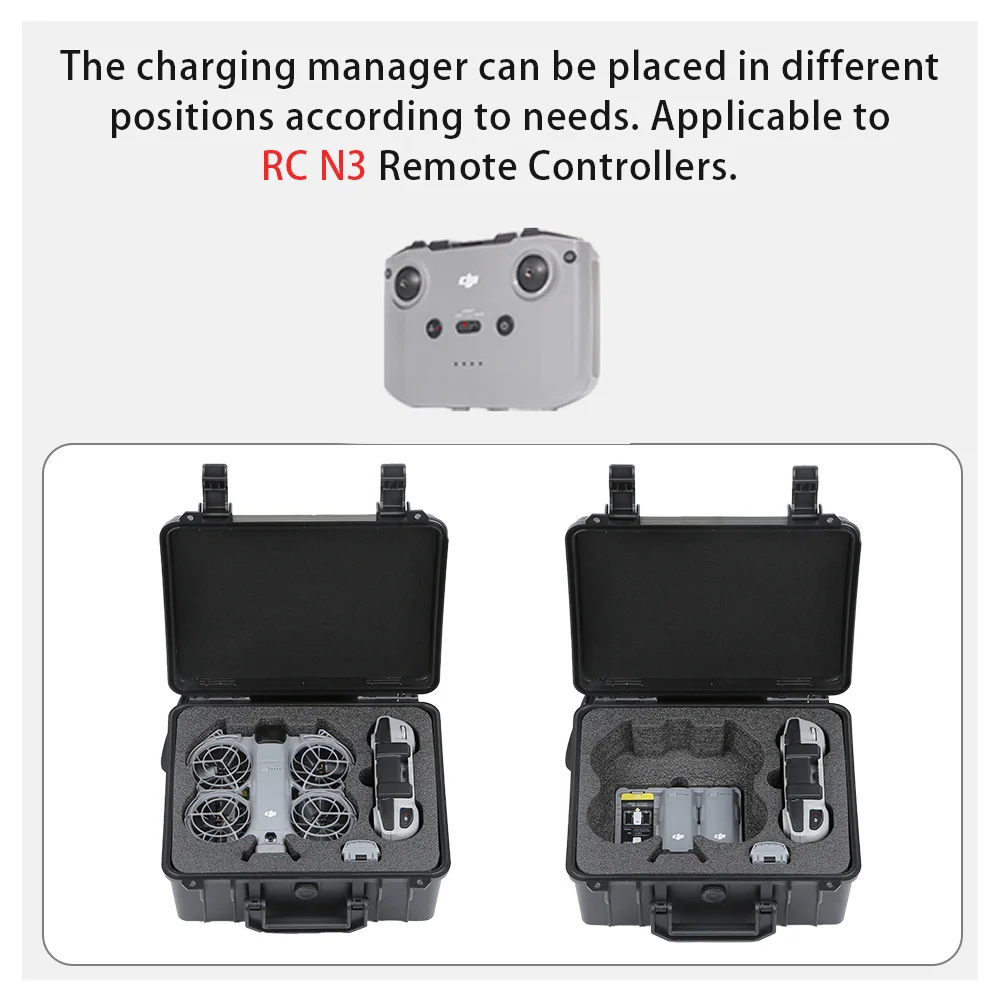 Portable Safety Box For DJI NE - مراجعة Drone Hard Shell Case وسعره
