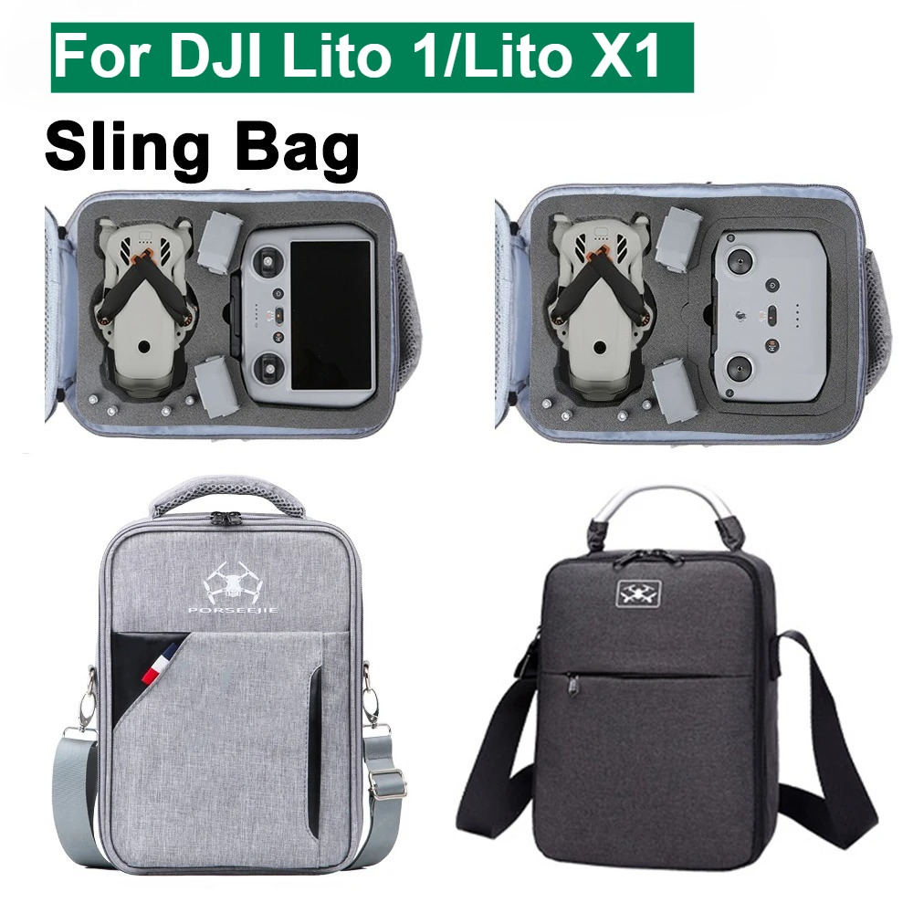 For DJI Lito 1/Lito X1 Portabl - مراجعة Drone Carrying Case وسعره