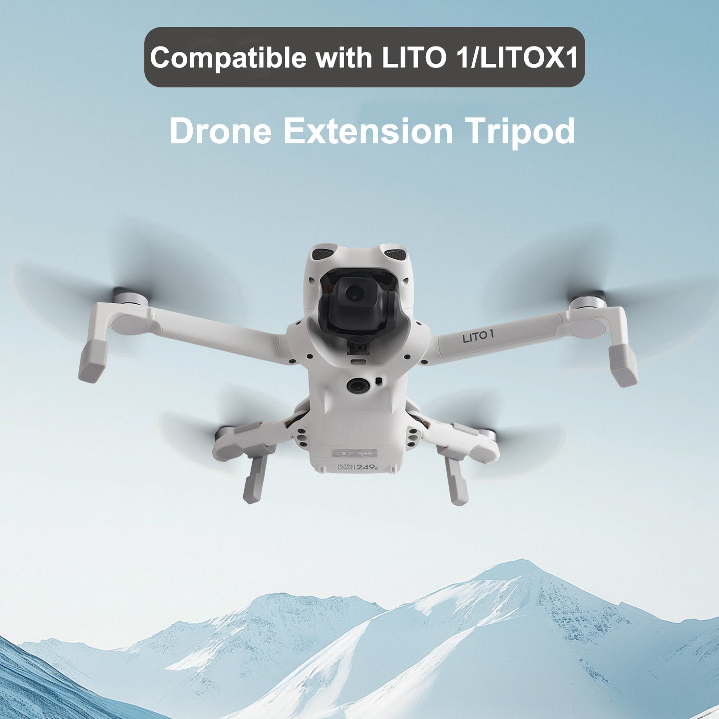 Landing Gear Extender for DJI  - مراجعة Drone Landing Pad وسعره