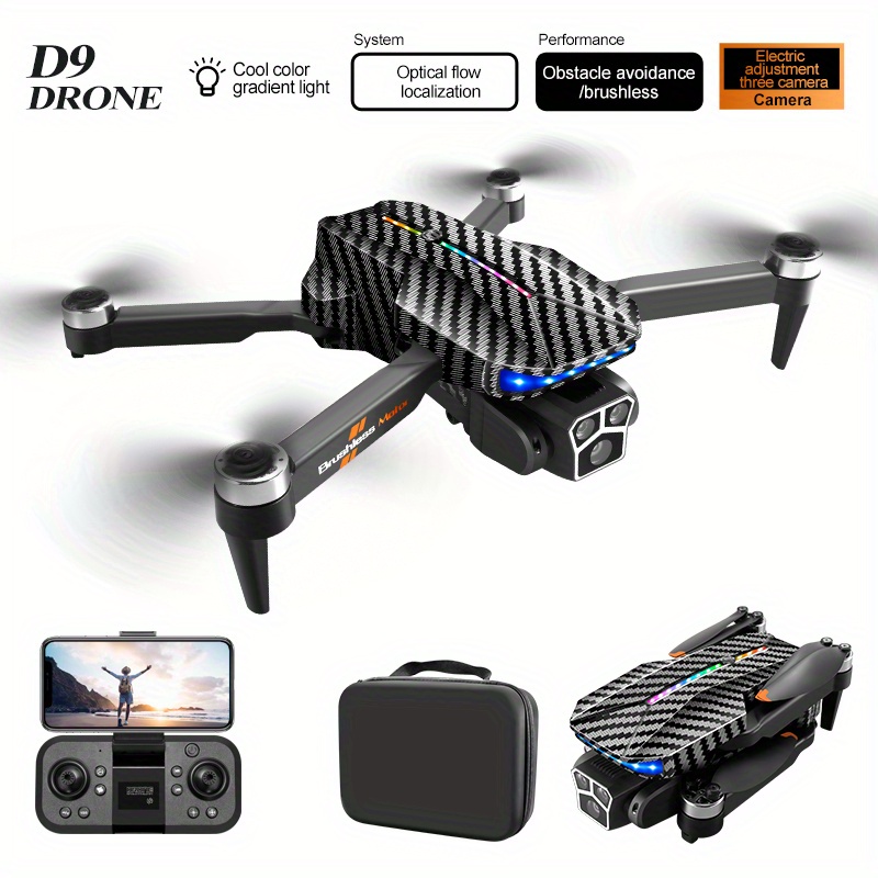 Global Hit D9 Drone | Carbon F - مراجعة Drone Beacon Light وسعره