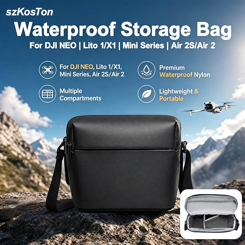 Shoulder Bag For DJI Lito 1/X1 - مراجعة Drone Backpack وسعره