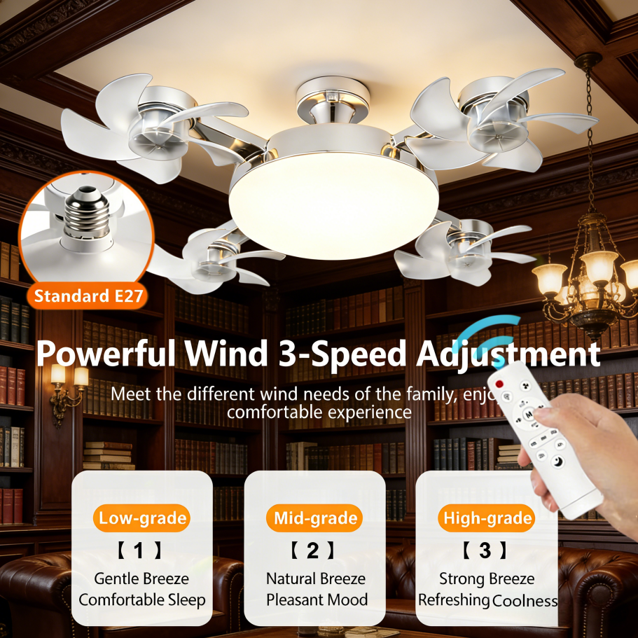 Ceiling Fan Light Drone E27 3/ - مراجعة Drone Beacon Light وسعره