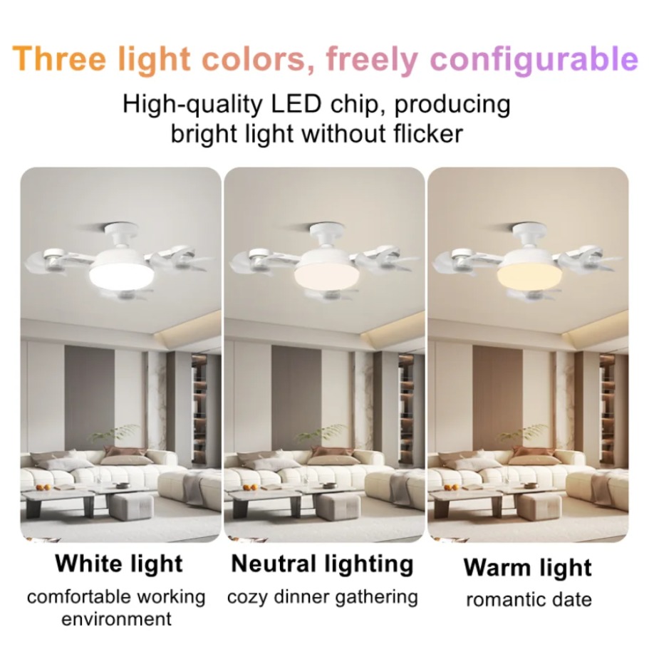 Ceiling Fan Light Drone E27 3/ - مراجعة Drone Beacon Light وسعره