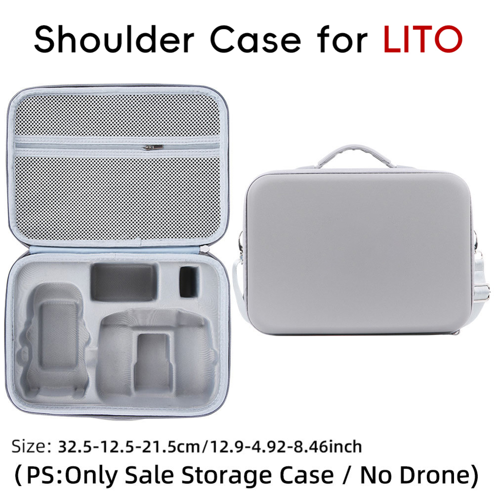 For DJI Lito 1 X1 For RC2 Shoc - مراجعة Drone Hard Shell Case وسعره