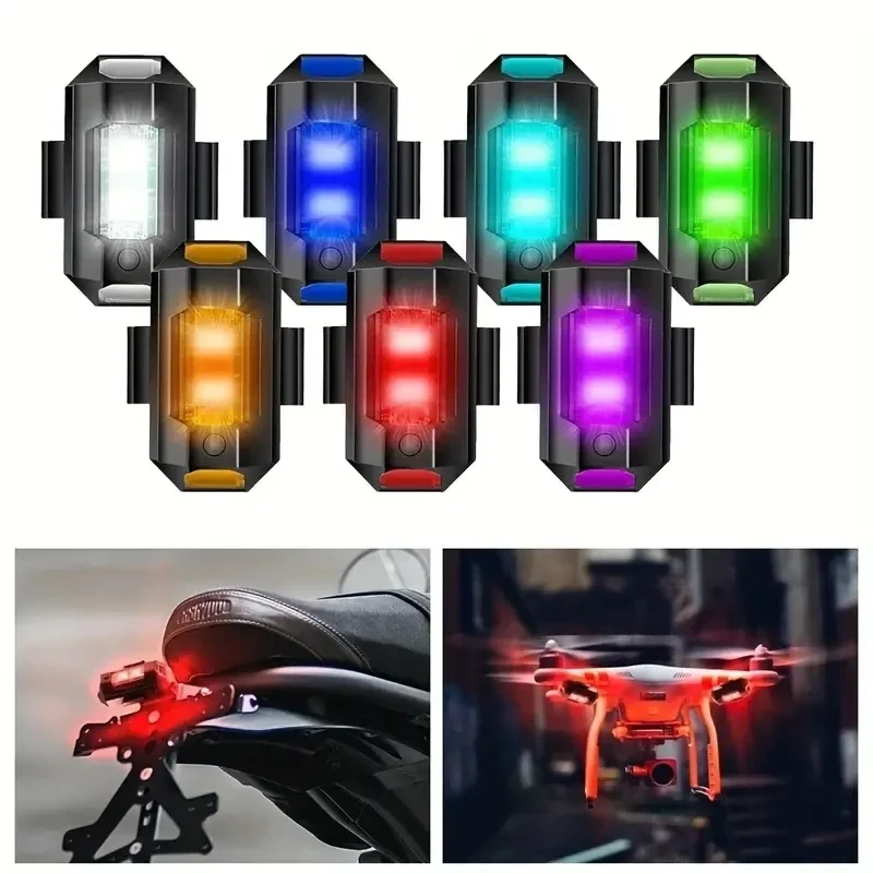Motorcycle Lights Drone Strobe - مراجعة Drone Beacon Light وسعره