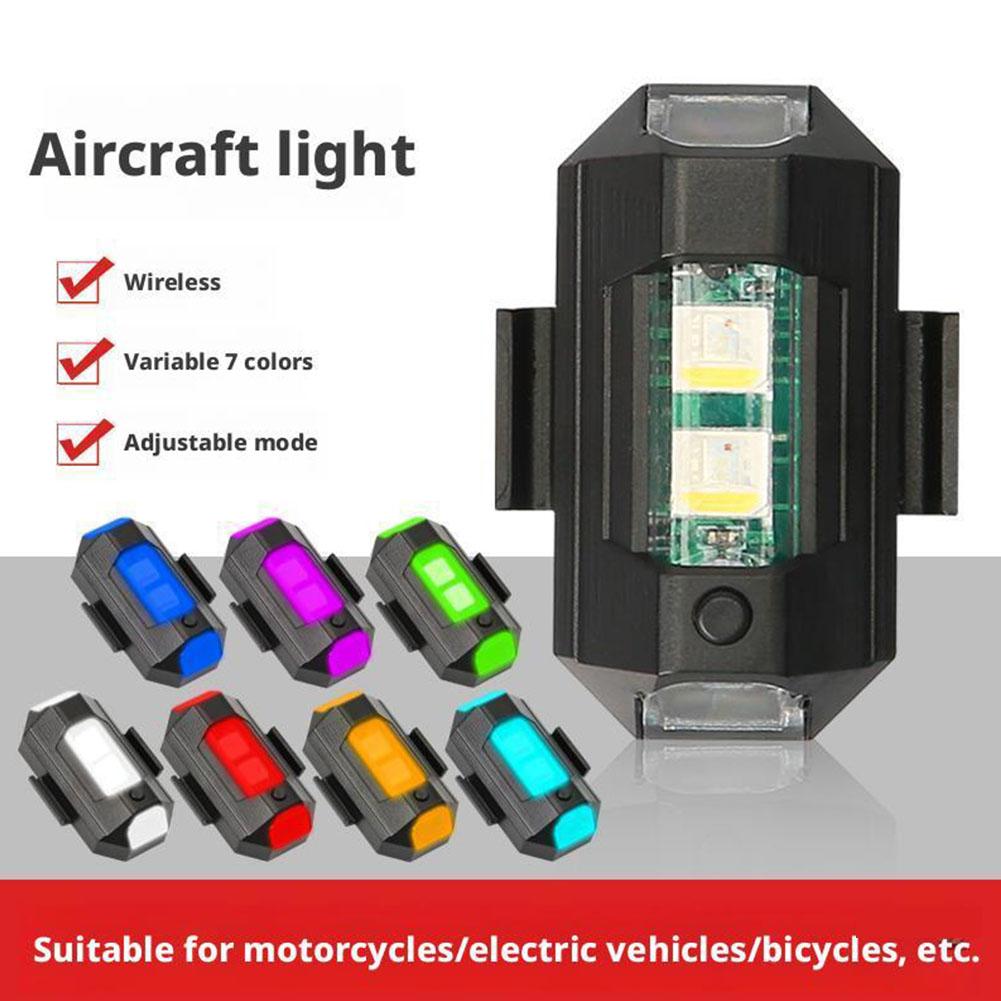 2PCS Mini LED Strobe Lights De - مراجعة Drone Beacon Light وسعره