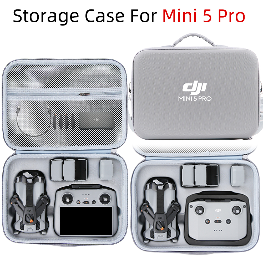 for Mini 5 Pro Case Large Capa - مراجعة Drone Controller Hood وسعره
