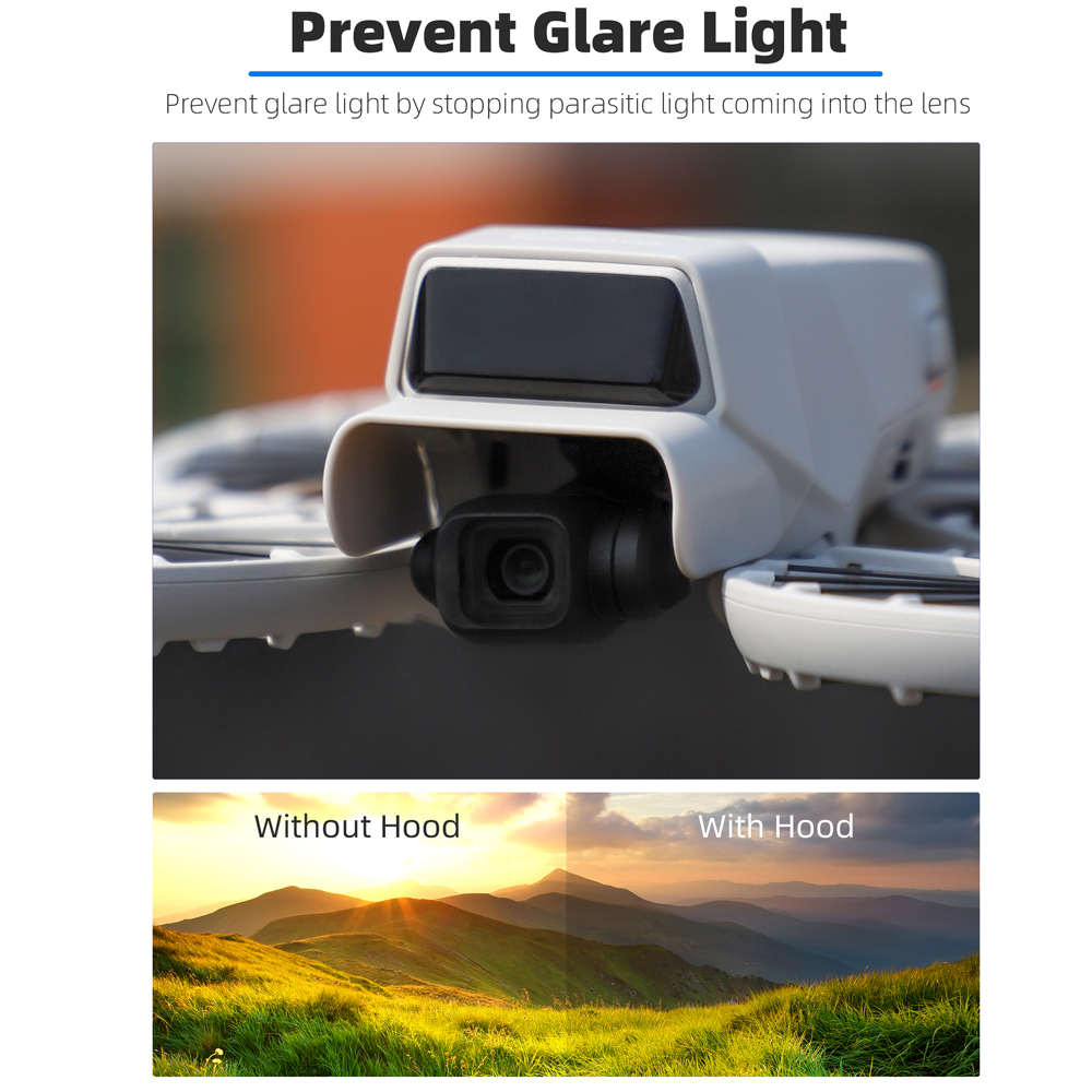 Sunnylife Lens Cover For DJI F - مراجعة Drone Sun Shade وسعره