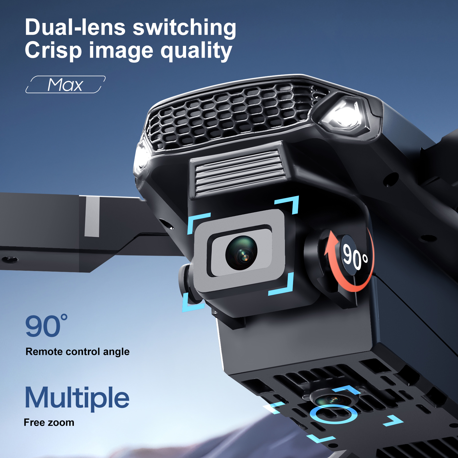 2025 New E88 E99 Upgraded Dron - مراجعة Drone Controller Screen وسعره