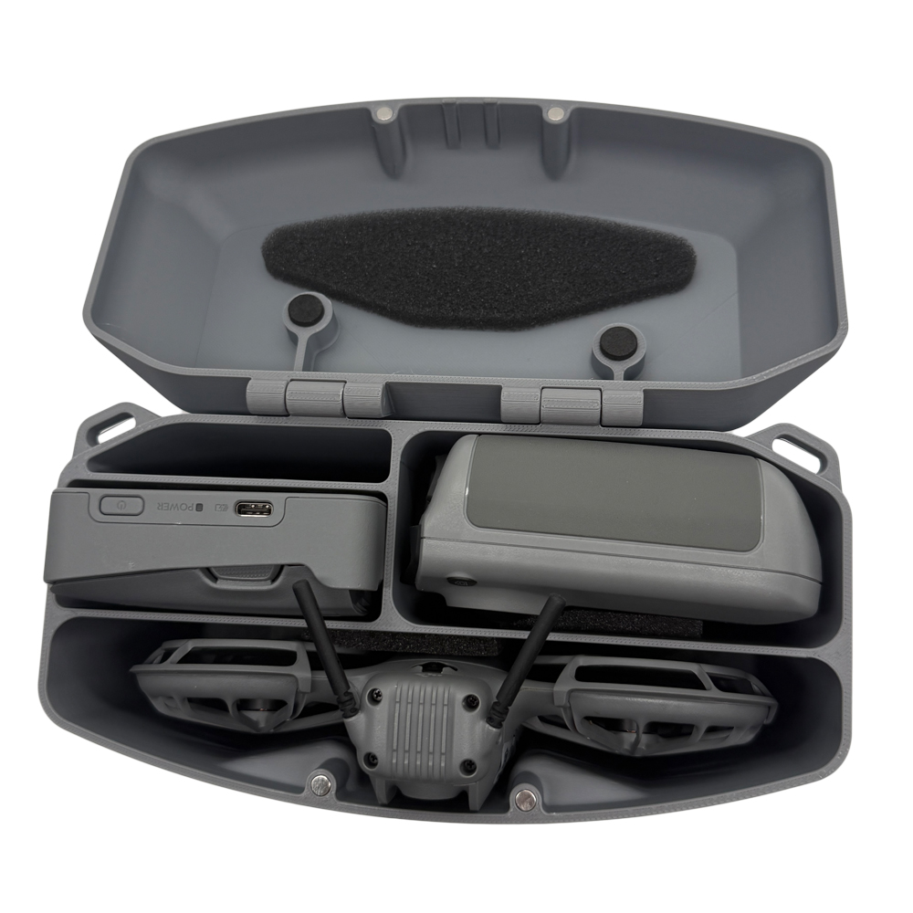 for DJI Neo 2 3D Printed Box w - مراجعة Drone Controller Hood وسعره