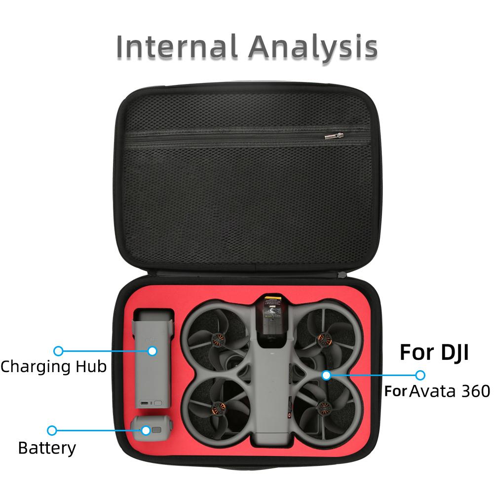 Portable Carrying Box For DJI  - مراجعة Drone Hard Shell Case وسعره