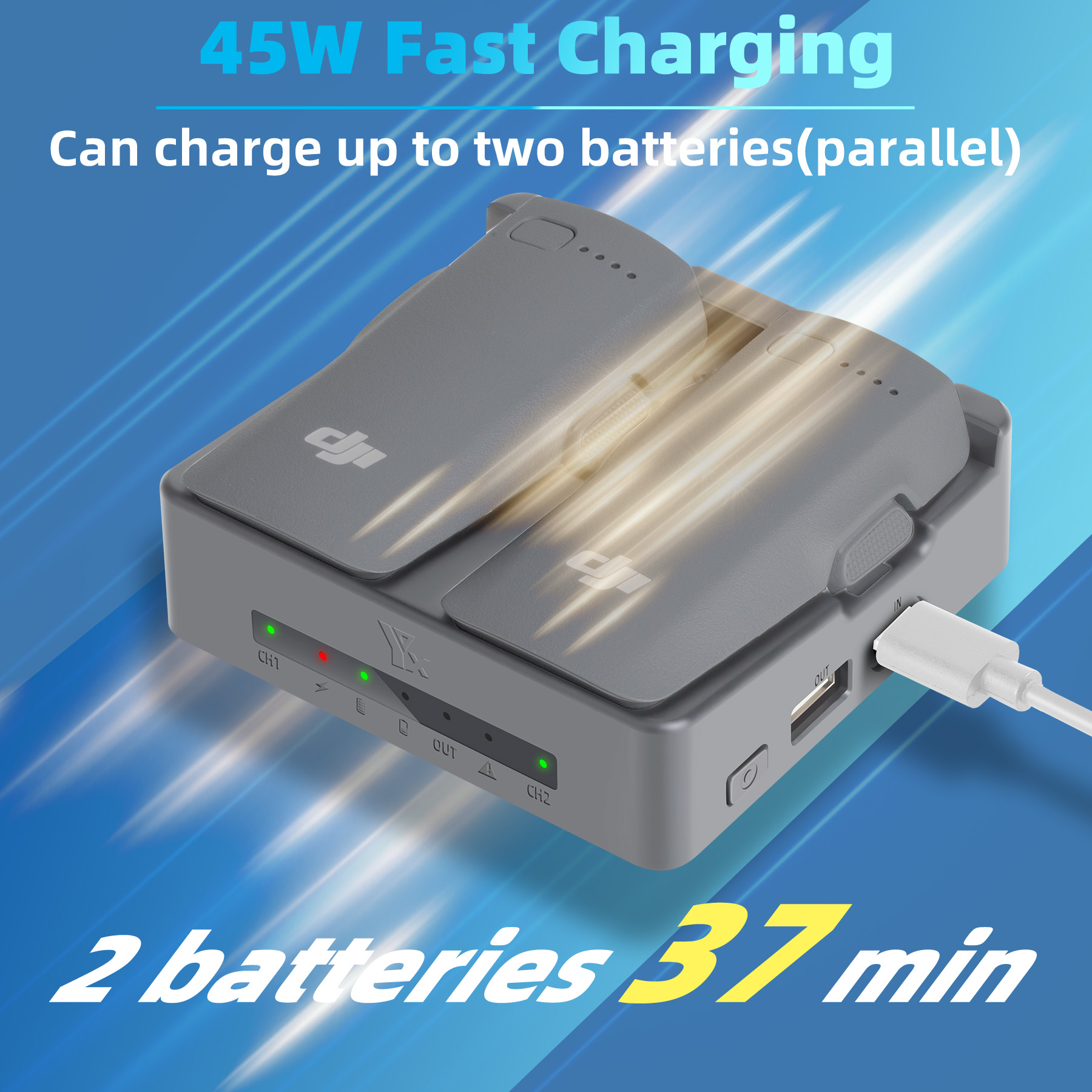 For DJI NEO 2 Charging Hub Dro - مراجعة Drone Charging Hub وسعره